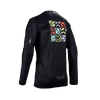 Rear view of Leatt - Gravity 3.0 Jersey (MTB) SKU:5025010860 | Sizes: XS–3X | Designed for Mountain Bike, BMX and E-Bike riders | Available at BTO Sports