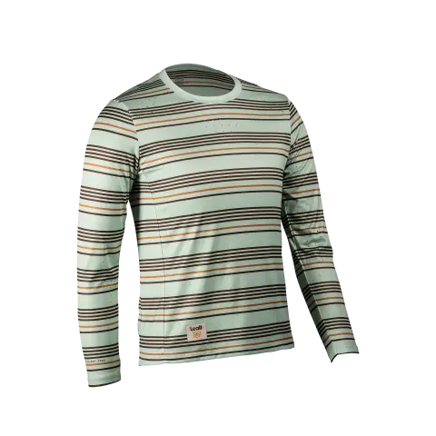 Studio product image of Leatt, Enduro 4.0 Jersey Womens (MTB) Mountain Bike in Mint, Colors: Cream, Lagoon, Mint, Sizes: 2-2, SKU: 5025107683