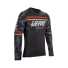 Front view of Leatt - Gravity 4.0 Jersey (MTB) SKU:5025120190 | Sizes: SM, MD, LG, XL, 2XL, 3XL | Designed for Mountain Bike, BMX and E-Bike riders | Available at BTO Sports