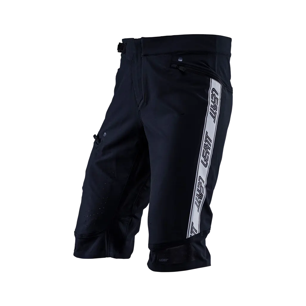 Studio product image of Leatt, Gravity 4.0 Short (MTB) Mountain Bike in Graphite, Colors: Black, Graphite, Teal, Sizes: 2-3, SKU: 5025010704