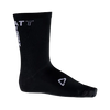 Product photo showing Leatt, Endurance Socks (MTB) Mountain Bike in Black, Colors: 3 Pack (Black/White/Lava), Black, Lava, White, Sizes: L/XL, S/M, SKU: 5025202140