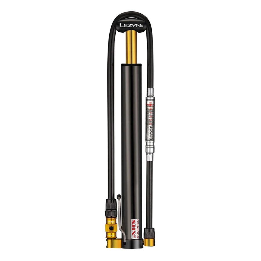 Lezyne - Micro Floor Drive HVG Pump (MTB) - Black - 300mm - SKU: 1-MP-MFDR-V204HVG