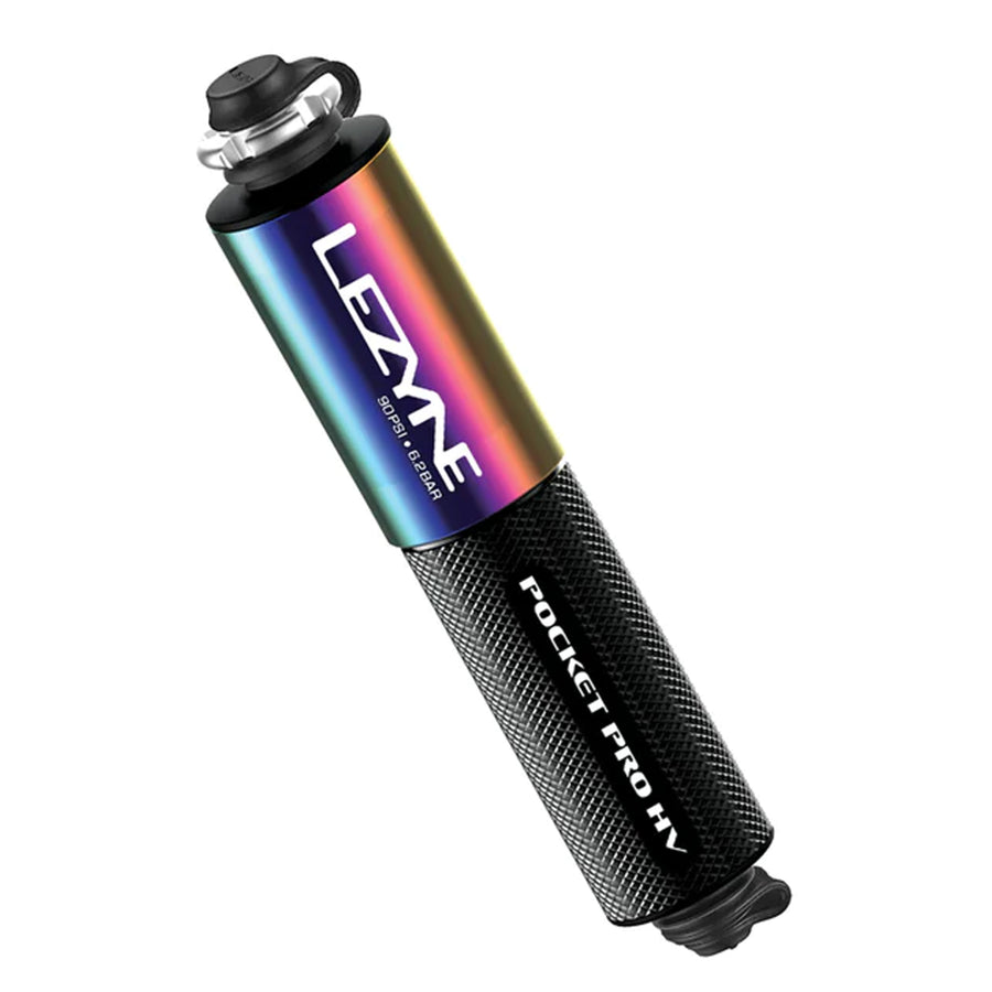 Lezyne - Pocket Drive Pro HV Pump (MTB) - Neo Metallic/Black - 152mm - SKU: 1-MP-PKDRHVP-V104