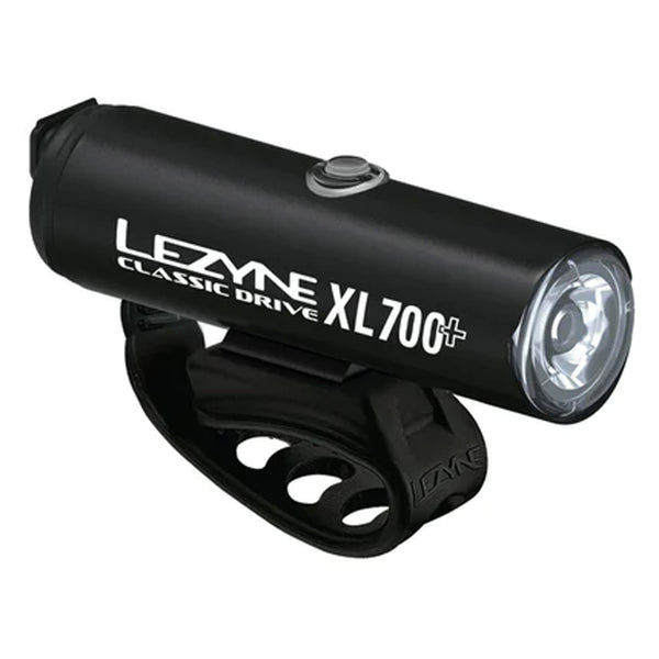 Lezyne - Classic Drive Front Light (MTB) - Satin Black - Classic Drive XL 700 - SKU: 1-LED-30-V237