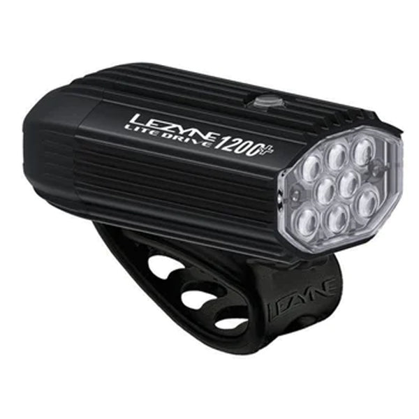 Lezyne - Lite Drive 1200+ Front Light (MTB) - Satin Black - Lite Drive 1200 - SKU: 1-LED-16-V337