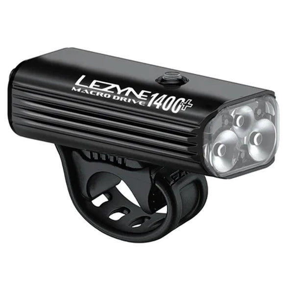 Lezyne - Macro Drive Front Light (MTB) - Satin Black - Macro Drive 1400 - SKU: 1-LED-4-V737