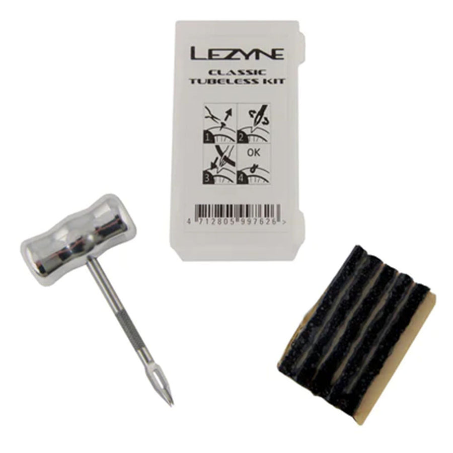 Lezyne - Classic Tubeless Kit (MTB) - Silver - Classic Tubeless Kit - SKU: 1-PK-CTBLS-V106
