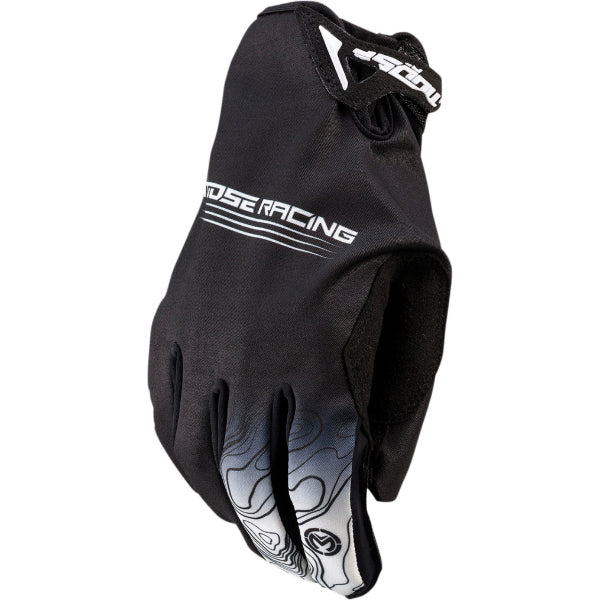 Product image of Moose Racing mx22 xc1 glove black 1 motocross gloves showing fit, construction, and colorway | Available at BTO Sports
