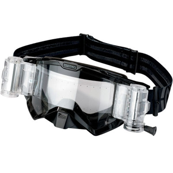 Product image of Moose Racing xcr goggle roll off system motocross goggles showing frame design, lens style, and colorway