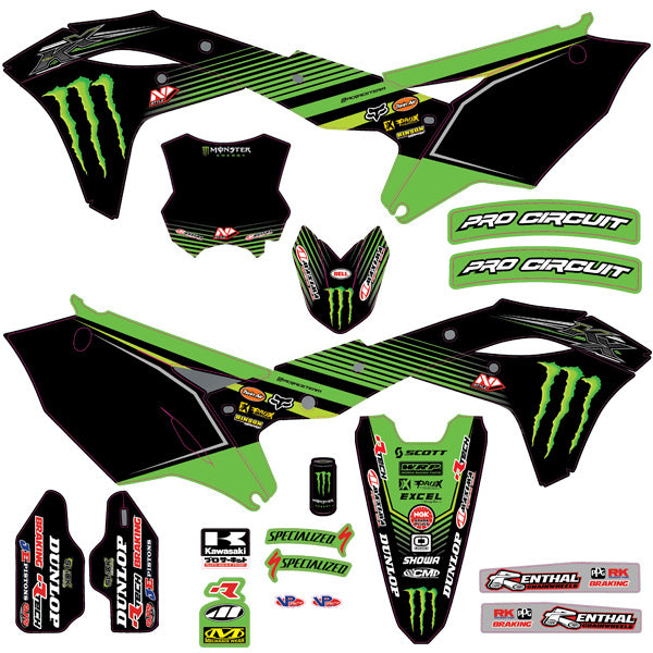 Throttle Syndicate - 2018 Pro Circuit Team Graphic Kit