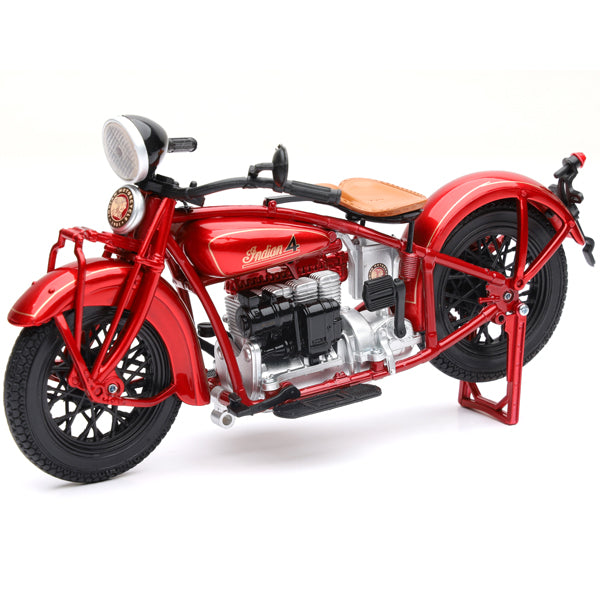 Product image | New Ray Toys - 1930 Indian 4 1:12 Scale | SKU: 959-0153 detailed die-cast toy model for collectors and kids | Available at BTO Sports