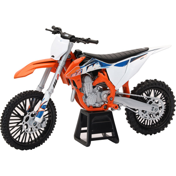 Product image | New Ray Toys - KTM 450 SX-F Dirt Bike 1:12 Scale | SKU: 959-0180 detailed die-cast toy model for collectors and kids | Available at BTO Sports