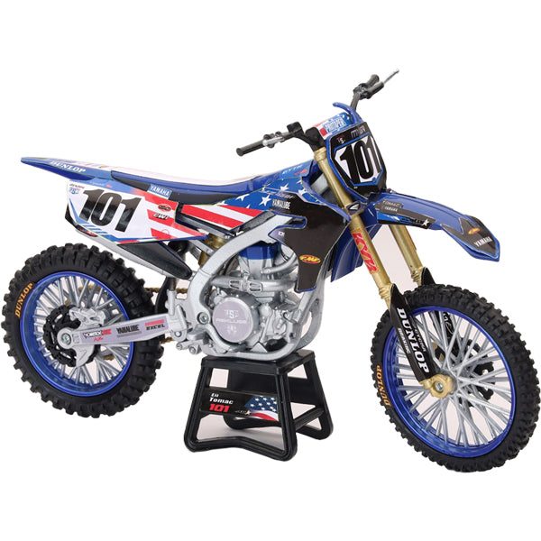 Product image | New Ray Toys - Yamaha Eli Tomac YZ450F MXoN Bike 1:12 Scale | SKU: 959-0174 detailed die-cast toy model for collectors and kids | Available at BTO Sports