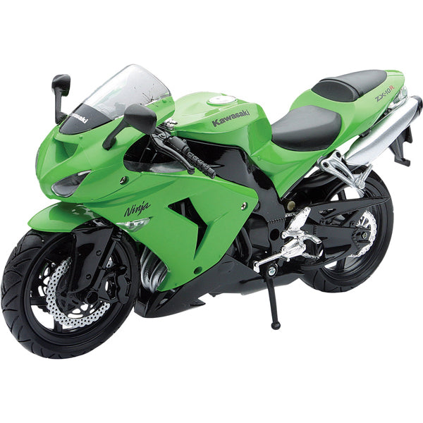 Product image | New Ray Toys - Kawasaki ZX-10R Sport Bike 1:12 Scale | SKU: 959-0005 detailed die-cast toy model for collectors and kids | Available at BTO Sports