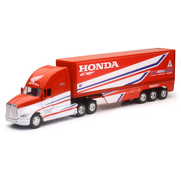 Product image | New Ray Toys - Team Honda HRC Race Truck 1:32 Scale | SKU: 959-0113 detailed die-cast toy model for collectors and kids | Available at BTO Sports