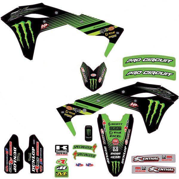 Throttle Syndicate - 2018 Pro Circuit Team Graphic Kit