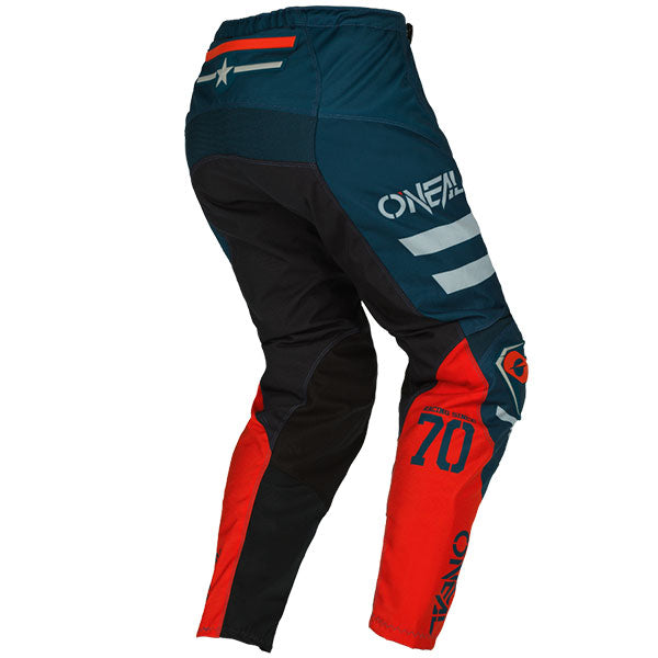 Catalog studio image of O'Neal, Element Squadron Pants, SKU E021-440, color options White, Black, Teal, sizes 28–42