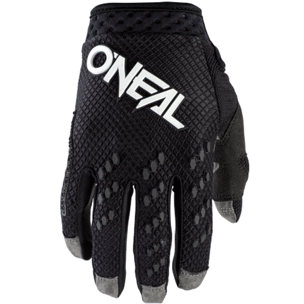 High-resolution studio image of O'Neal, Prodigy Race Glove, Offroad Gloves, SKU P030-108, color options Black/White, sizes XL–2X