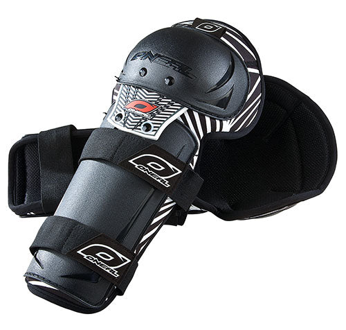 Catalog studio image of O'Neal, Pro 3 Knee Guard, Knee & Shin, SKU 0251-201, color options Black