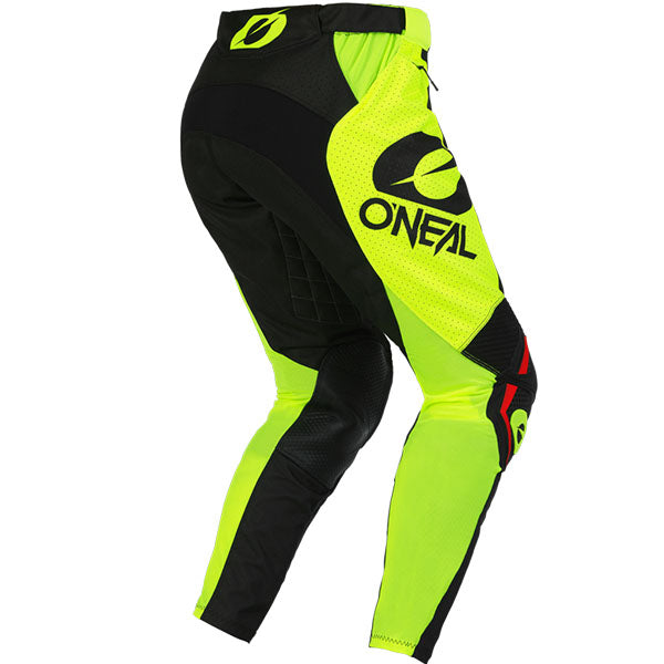 Studio image on a white background of O'Neal, Hardwear Air Slam V.23 Pants, SKU H022-160, color options Black/Neon, Black/White, sizes 28–42