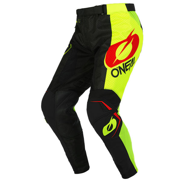 Studio image on a white background of O'Neal, Hardwear Air Slam V.23 Pants, SKU H022-158, color options Black/Neon, Black/White, sizes 28–42