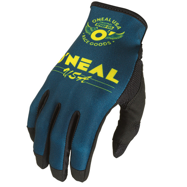Product photo of O'Neal, Mayhem Bullet Gloves, Offroad Gloves, SKU M030-312, color options Black/White, Blue/Yellow, sizes XL–2X