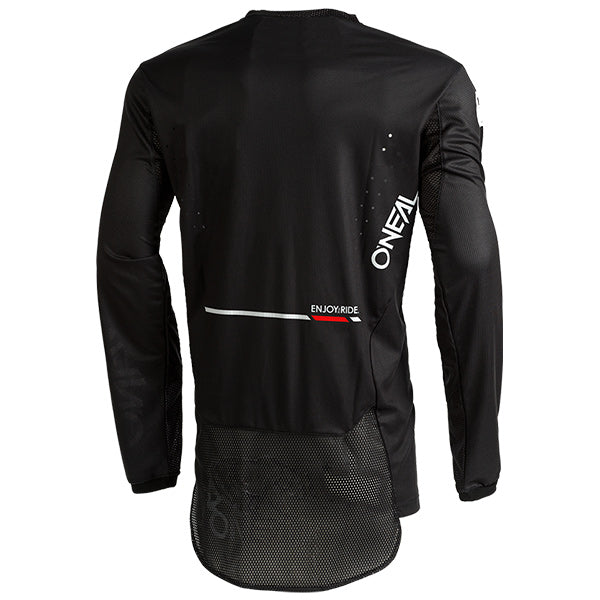 Studio image on a white background of O'Neal, Hardwear Elite Jersey, SKU H003-003, color options Black, sizes XL–2X