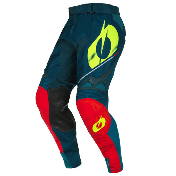 Studio product photo on a neutral background of O'Neal, Hardwear Haze Pant, Pants, SKU H021-234, color options Red/Grey, Blue/Red, Blue/Orange, sizes 28–42
