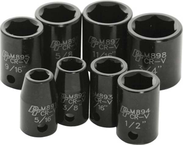 Performance Tool - 3/8" Impact Socket Sets