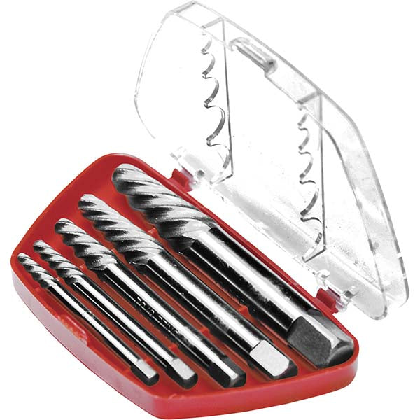 Performance Tool - 5pc Screw Extractor Set