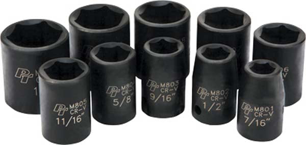 Performance Tool - 1/2" Impact Socket Sets