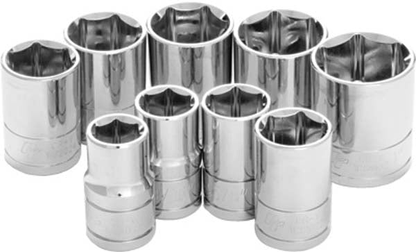 Performance Tool - 1/2" 6 Point Socket Set