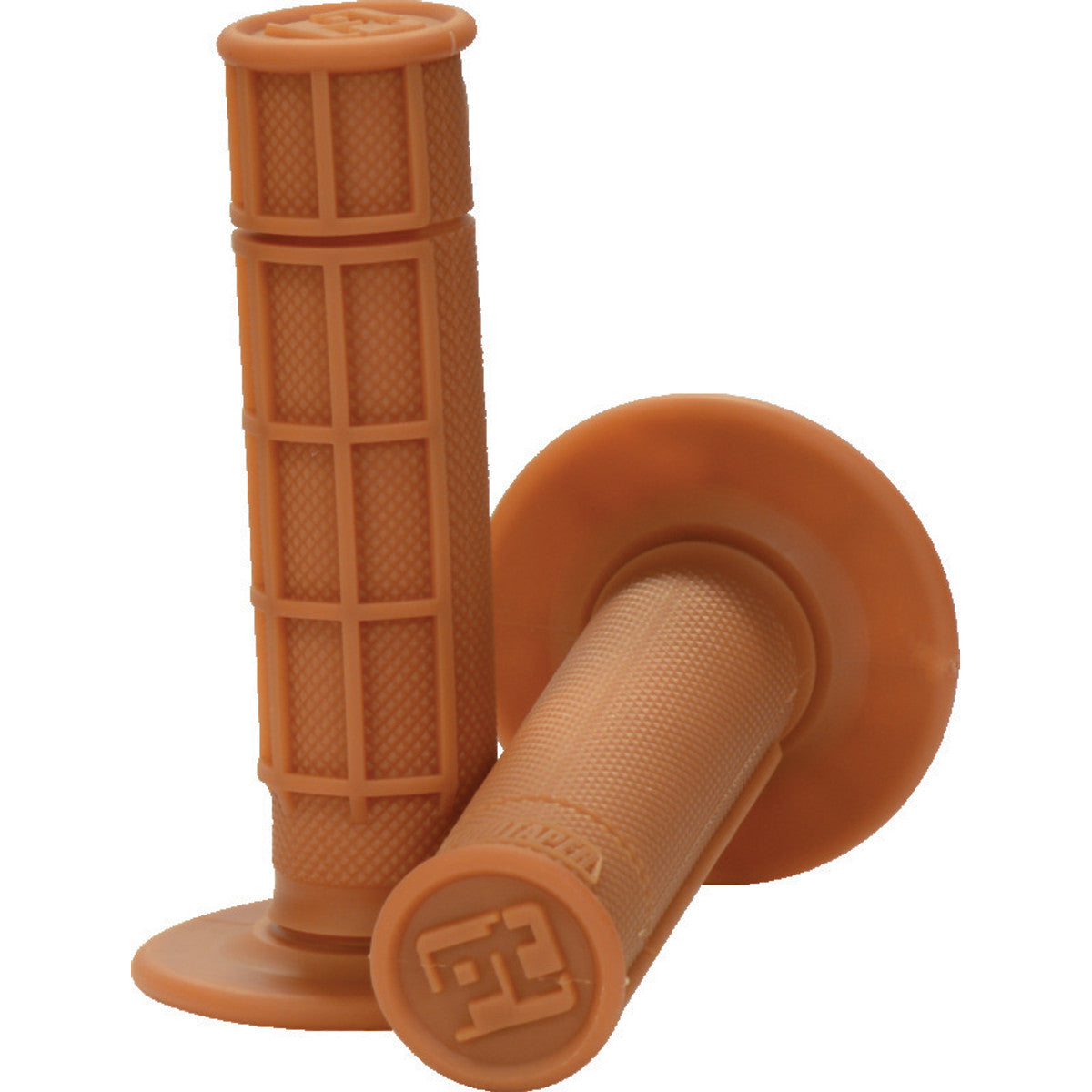 Pro Taper 1/2 Waffle Grips, Race Cut 1/2 Waffle Grips, Gum, SKU ptr024037.