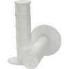 Pro Taper 1/2 Waffle Grips, Race Cut 1/2 Waffle Grips, White, SKU ptr024034.