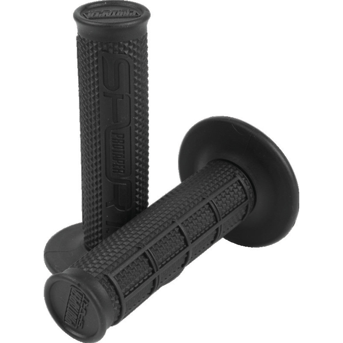 Pro Taper 1/2 Waffle Grips, Sport 1/2 Waffle Grips, Grey, SKU ptr021149.