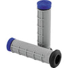 Pro Taper 1/2 Waffle Grips, Tri Density ATV 1/2 Waffle Grips, Blue, SKU ptr024867.