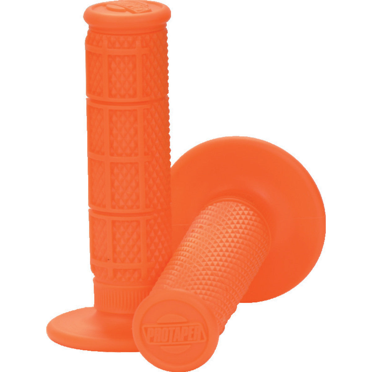 Pro Taper 1/3 Waffle Grips, Gum, SKU ptr024032.