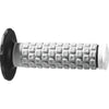Pro Taper Pillow Top Grips, Pillow Top Large Flange ATV Grips, Black/Gray/White, SKU ptr024857.