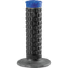 Pro Taper Pillow Top Grips, Pillow Top Lite Grips, Gray/Black/Blue, SKU ptr024885.