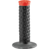 Pro Taper Pillow Top Grips, Pillow Top Lite Grips, Gray/Black/Red, SKU ptr024884.