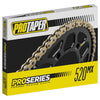 Pro Taper Pro Series Forged Chains, 520 - 120L O-Ring, SKU ptr021696.