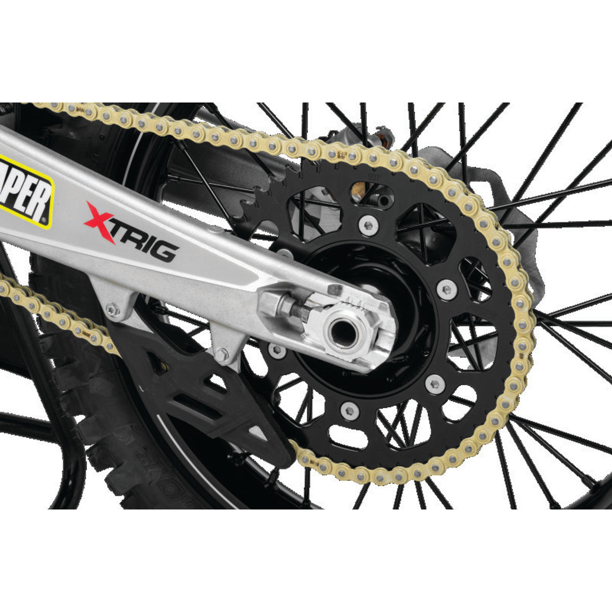Pro Taper Race Spec MX Aluminum Rear Sprocket (Husqvarna), Husqvarna/KTM, Black, 48 Teeth, SKU ptr033291.