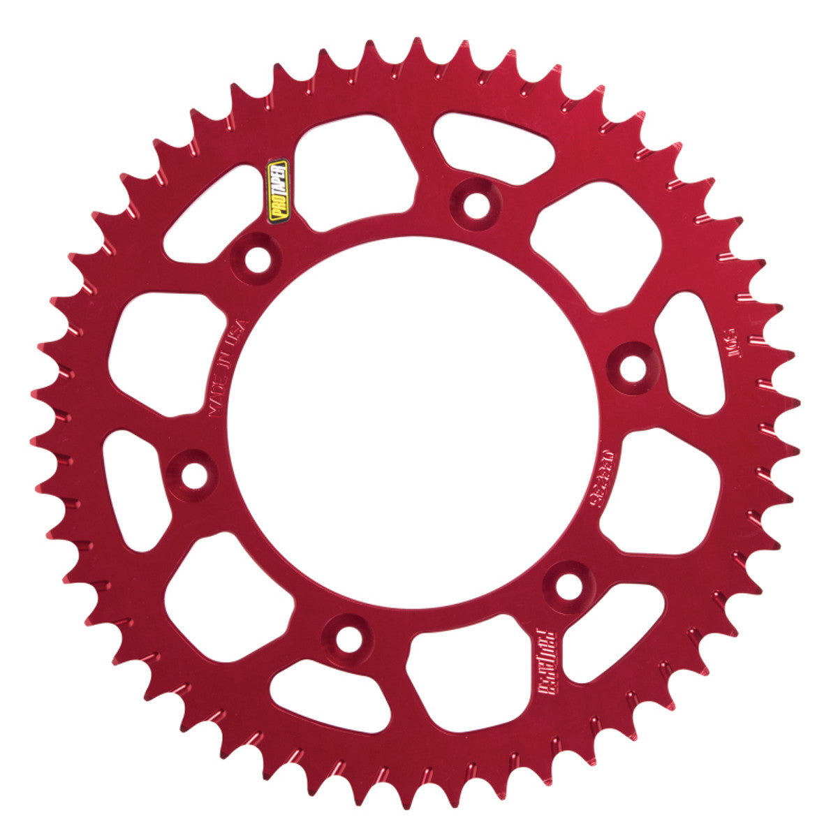 Pro Taper Race Spec MX Aluminum Rear Sprocket (Husqvarna), Husqvarna/KTM, Black, 53 Teeth, SKU ptr033293.