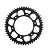 Pro Taper Race Spec MX Aluminum Rear Sprocket (Yamaha), Yamaha, Black, 49 Teeth, SKU ptr033211.