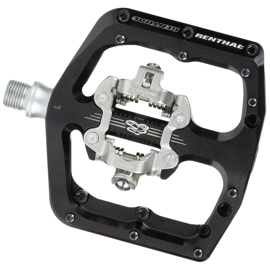 Renthal - Revo-DHC Downhill Clipless Pedals (MTB) Black - SKU: PD20001-001-01