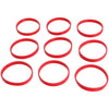 RockShox - Rear Shock Service Parts (MTB) - Bottomless Ring Kit (Volume Adjust Rings,Qty9) - SKU: 11.4118.042.000