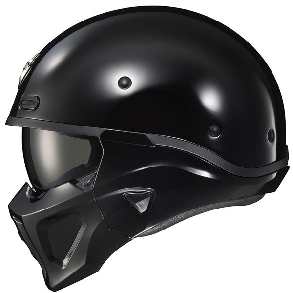 Scorpion EXO - Convert-X Helmet, front three-quarter view, color options: Black, Cement Grey, Matte Black, sizes: 2XL, LG, MD, SM, XL