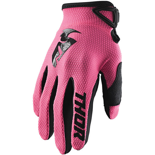 Product image of sector glove womens pink 977fbc0f 1b23 4c04 adf0 5638572cca motocross gloves showing fit, construction, and colorway | Available at BTO Sports