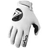 Product image of Seven MX  annex 7 dot gloves white 058b6b34 029e 467f b6d4 e489e0d231a6 motocross gloves showing fit, construction, and colorway | Available at BTO Sports