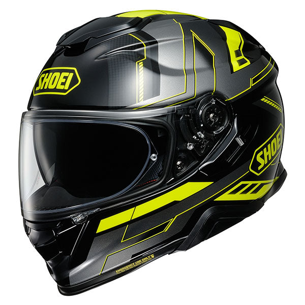 bto sports shoei helmets Yellow/Grey/Black / XS